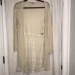 Lauren Conrad Lace Sweater